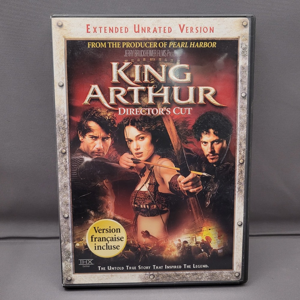 King Arthur Directors‎ Cut  Extended Unrated (DVD, 2004) Owen Knightley Gruffudd